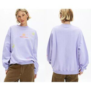 NEW Urban Outfitters Think Positive Pullover Sweatshirt size S/M